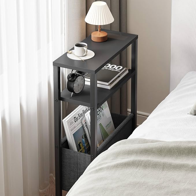 Narrow Side Table, Slim End Table - Image 5