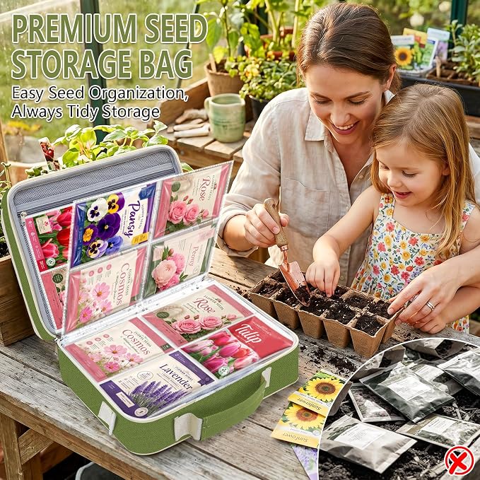 Seed Storage Organizer Binder, Seed Holder Organizer - Image 6