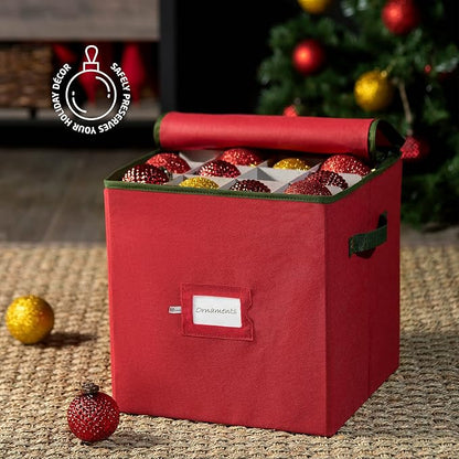 ZOBER Christmas Ornament Storage Box - Image 2