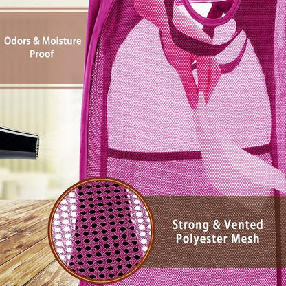 Strong Mesh Pop-up Laundry Hamper, Quality Laundry Basket - Image 4