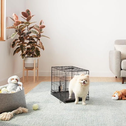 Amazon Basics Durable, Foldable Metal Wire Pet Crate - Image 5