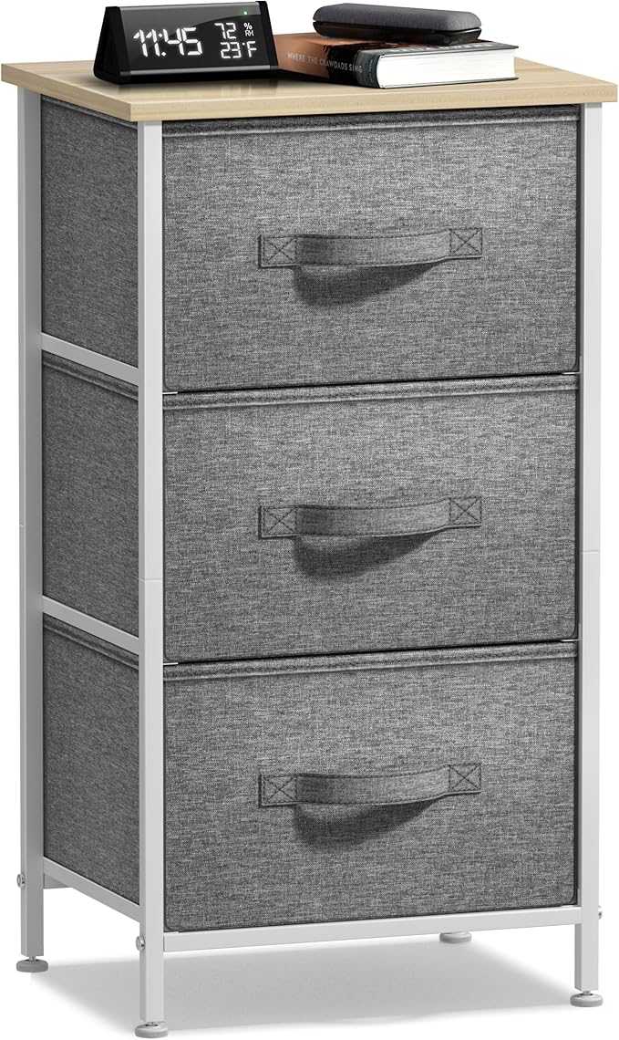 Sorbus Nightstand with 3 Drawers by Sorbus