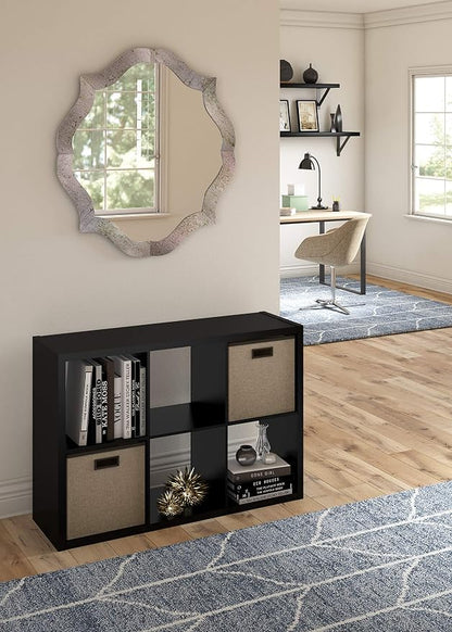 ClosetMaid 6 Cube Storage Shelf Organizer Bookshelf - Image 4