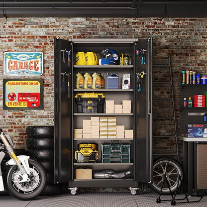 Metal Garage Storage Cabinet - Image 4