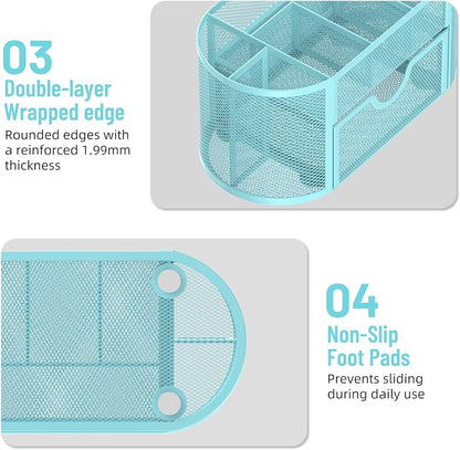 SUPEASY Mesh Desk Organizer, Desk Accessories & Workspace Organizers - Image 6
