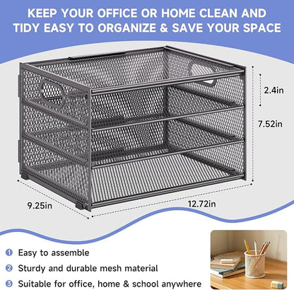 Subekyu Paper Letter Tray Organizer - Image 5