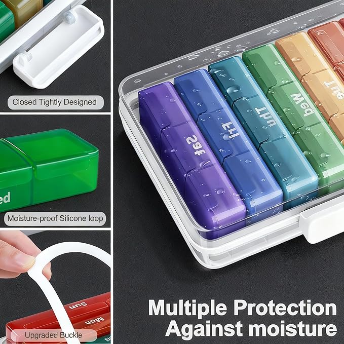 funest 4- Tier Medicine Storage Box Organizer Portable First Aid kit Box Sewing - Image 4