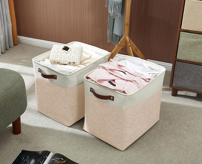 DECOMOMO Extra Large Storage Baskets, 54.5L Fabric Storage Bins - Image 8