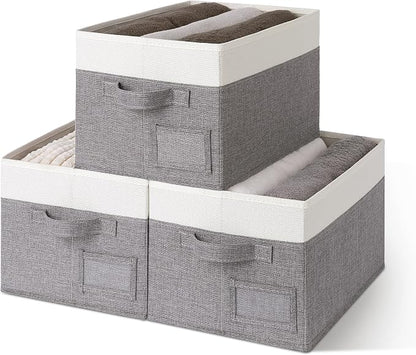 GRANNY SAYS Fabric Storage Bins, Closet Storage Bins by GRANNYSAYS