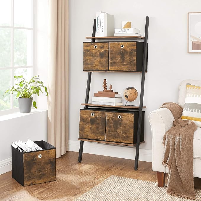 SONGMICS Storage Cubes, Foldable Fabric Storage Bins, 11.8 x 11.8 x 11.8 Inches - Image 2