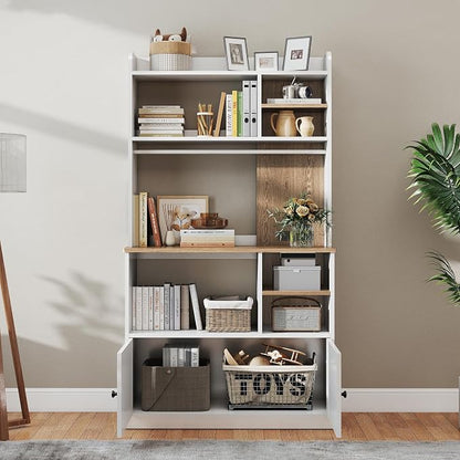 Book Shelf, 5-Tier Bookshelf, 71 inch Tall Bookcase - Image 9