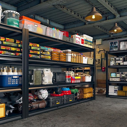 REIBII 60" W Garage Shelving, 2650LBS Heavy Duty Storage Shelves, 4 Tier - Image 6