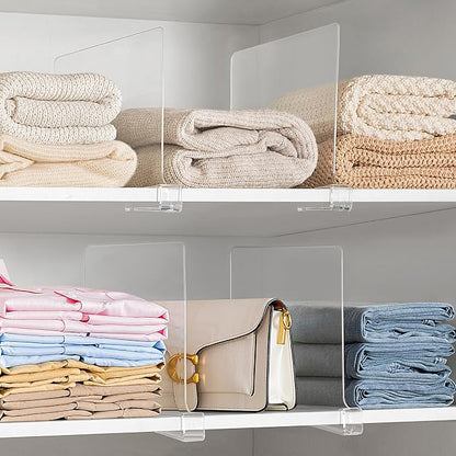 HBlife 12 Inches Tall Shelf Dividers, Purse Organizer - Image 6