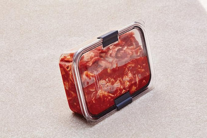 Rubbermaid Brilliance Food Storage Container, 9.6 Cup | Clear | Pack of 2 - Image 8