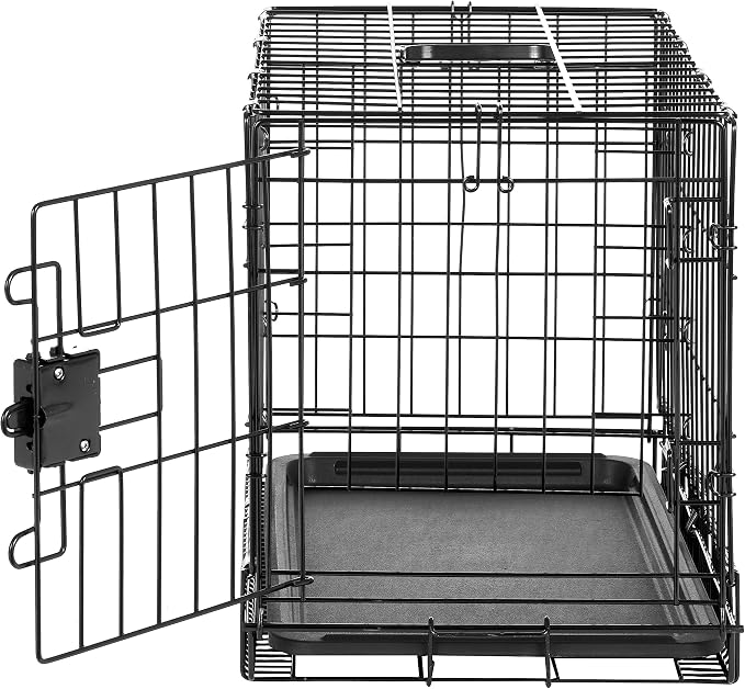 Amazon Basics Durable, Foldable Metal Wire Pet Crate - Image 3