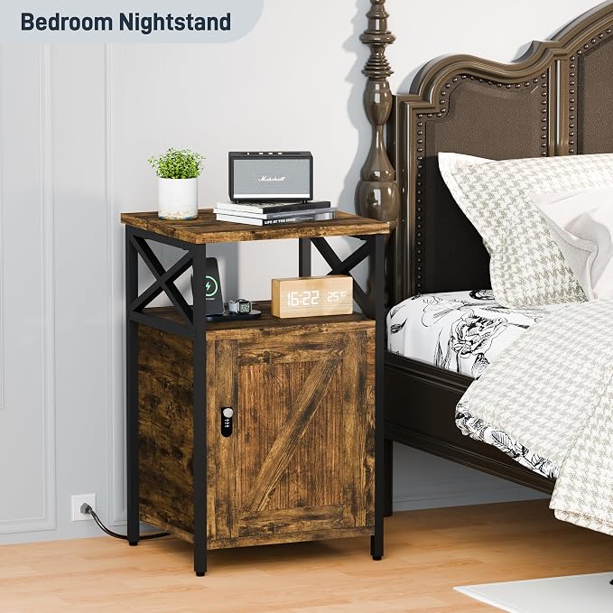 Wooden Nightstands Set of 2 - Image 2