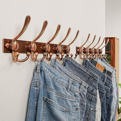 Dseap Coat Rack Wall Mount 2.0 Pro: Heavy Duty 300% Thicker, Stainless Steel - Image 4