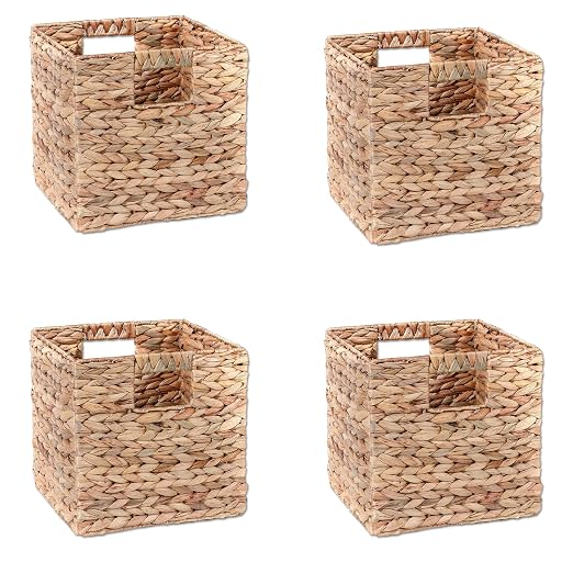 Trademark Innovations Foldable Hyacinth Storage Basket by Trademark+Innovations