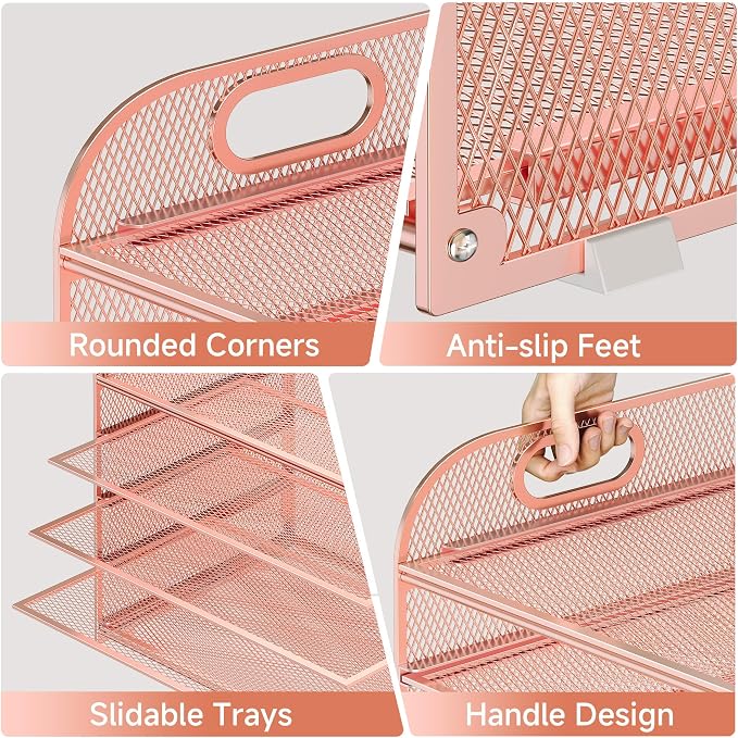 Paper Organizer Letter Tray - Image 3