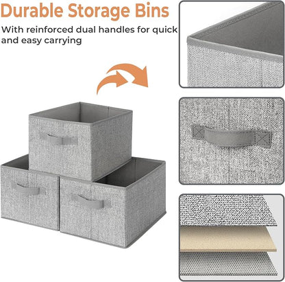 GRANNY SAYS Storage Baskets for Shelves, Fabric Storage Bins - Image 4