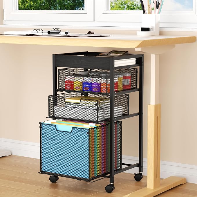 SWTYMIKI Rolling File Cart - Image 2