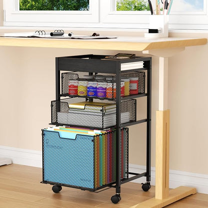 SWTYMIKI Rolling File Cart - Image 2