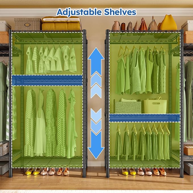 Raybee Clothes Rack Heavy Duty，Clothing Racks - Image 6