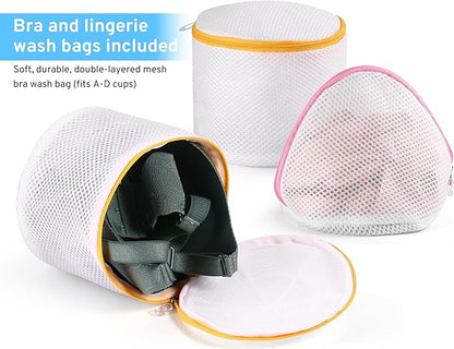 Ultimate 7 Pack 6 Size Mesh Laundry Bags Set - Image 3