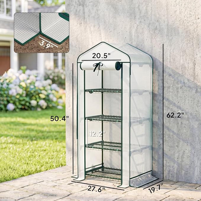 Mini Greenhouse, Plant Shelf Greenhouse - Image 5