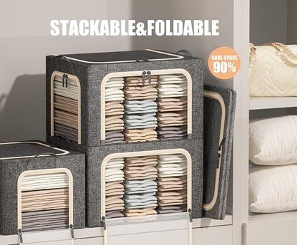 3 Openings Clothes Storage Bins - Image 2