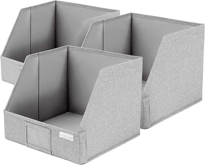 VIVIDECOR Open Front Trapezoid Closet Bins 12x12x10 – Easy Access Shelf - Image 9