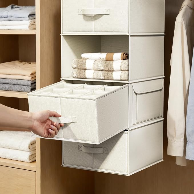 Vailando 6-Shelf Hanging Closet Organizer - Image 6