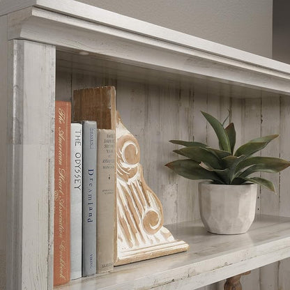 Sauder 5 Tier Book Shelf Wooden Bookcase Multipurpose Bookshelf - Image 7