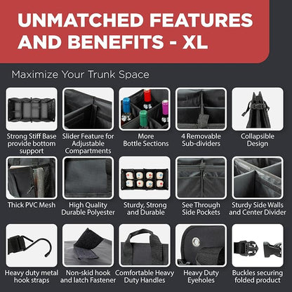 TRUNKCRATEPRO - XL Trunk Organizer - Image 5
