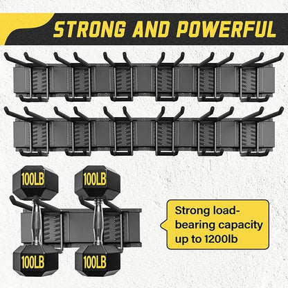 Garage Wall Organizer, Garden Tool Organizer 99in - Image 7