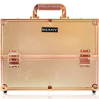 SHANY Essential Pro Makeup Train Case Cosmetic Box Portable Makeup Case - Image 2