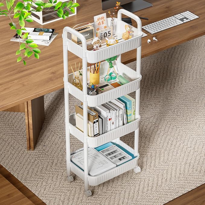 JOYZAN 4 Tier Rolling Carts - Image 6