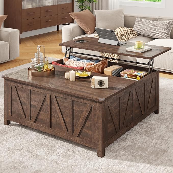 chartustriable 43.3“ Lift Top Coffee Table - Image 5