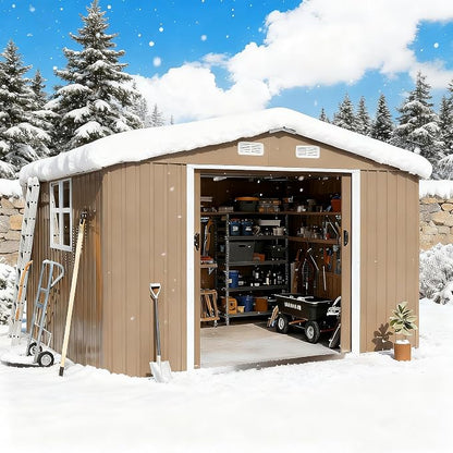 Gotland 10FT x 8FT Sheds & Outdoor Storage, Storage Shed - Image 9