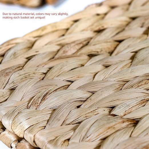 Trademark Innovations Foldable Hyacinth Storage Basket - Image 4