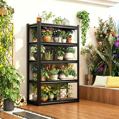 Garage Shelving Heavy Duty Storage Shelves, 2500 LBS Adjustable 4 Tier Shelving - Image 8
