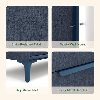 tinge Naima Premium Fabric Dresser - Image 7