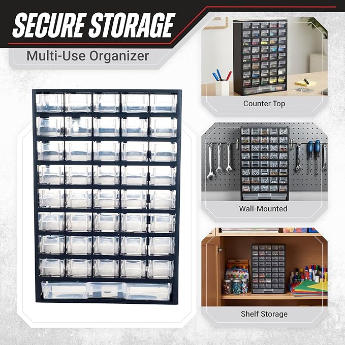 Storage Bin with Drawers - Image 4