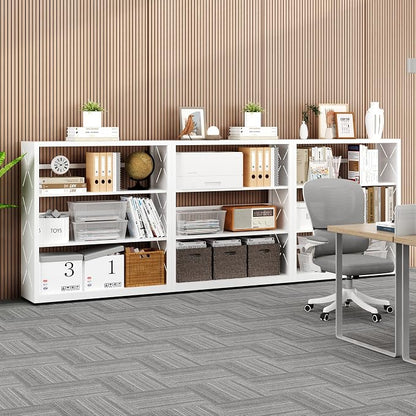 3 Tier Bookcase, Industrial Bookshelf, Home Office Bookcase Shelf Storage - Image 8