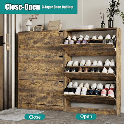 Xixini Shoe Storage Cabinet for Entryway - Image 3