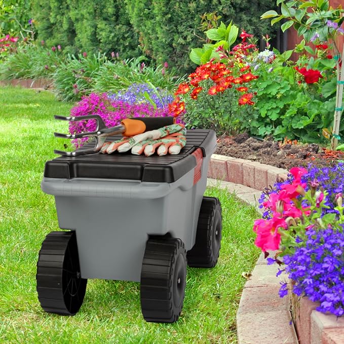 Pure Garden Rolling Garden Cart - Image 8
