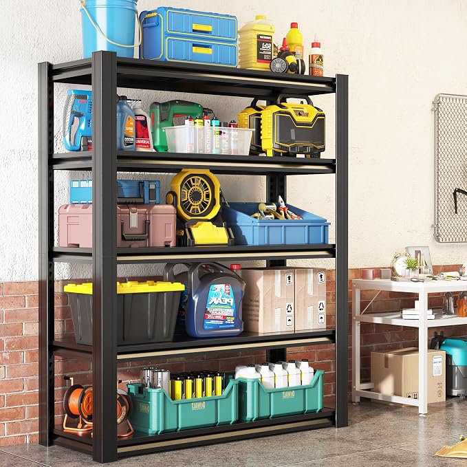 72" H Garage Shelving, Heavy Duty Storage Shelves, Garage Storage Shelves by Unknown