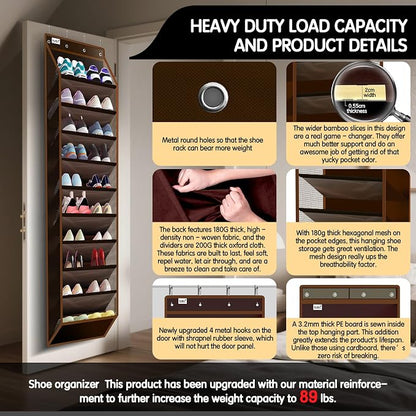 10 Tier Over The Door Organizer - Image 3
