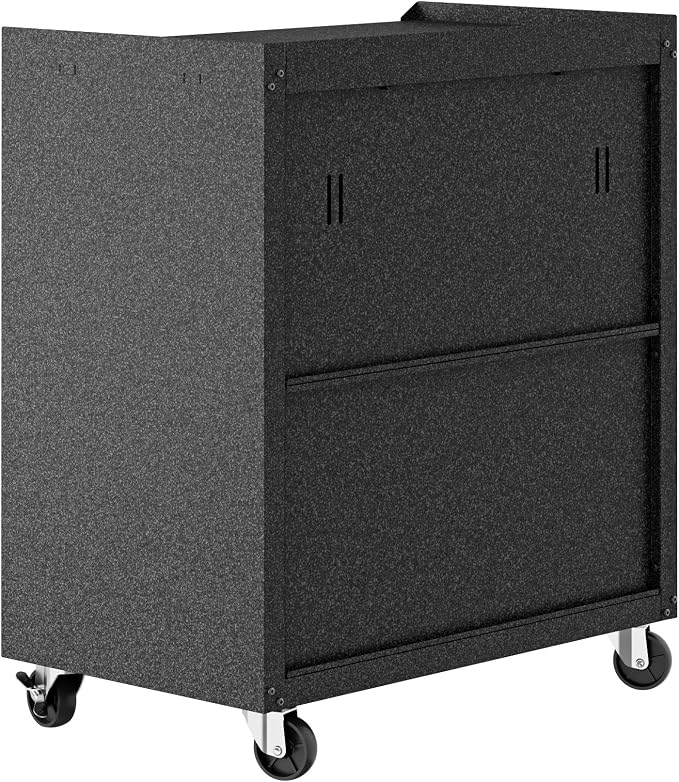 Manhattan Comfort Fortress Rolling 2 Door Garage Storage Cabinet - Image 5