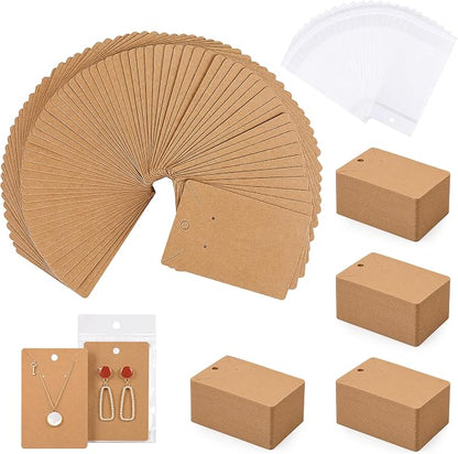 ovsor Works Great 500 Pcs Earring Display Cards by ovsor